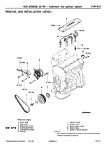 Предварительный просмотр 29 страницы Mitsubishi 4G93-DOHC Workshop Manual