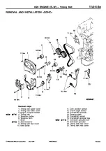 Предварительный просмотр 38 страницы Mitsubishi 4G93-DOHC Workshop Manual