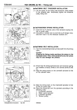 Предварительный просмотр 45 страницы Mitsubishi 4G93-DOHC Workshop Manual