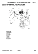 Предварительный просмотр 51 страницы Mitsubishi 4G93-DOHC Workshop Manual