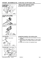 Предварительный просмотр 60 страницы Mitsubishi 4G93-DOHC Workshop Manual