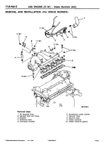 Предварительный просмотр 70 страницы Mitsubishi 4G93-DOHC Workshop Manual