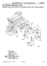 Предварительный просмотр 73 страницы Mitsubishi 4G93-DOHC Workshop Manual