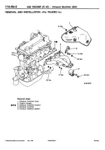 Предварительный просмотр 76 страницы Mitsubishi 4G93-DOHC Workshop Manual