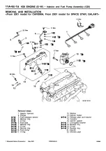 Предварительный просмотр 79 страницы Mitsubishi 4G93-DOHC Workshop Manual