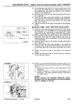 Предварительный просмотр 84 страницы Mitsubishi 4G93-DOHC Workshop Manual