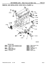 Предварительный просмотр 89 страницы Mitsubishi 4G93-DOHC Workshop Manual