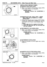 Предварительный просмотр 90 страницы Mitsubishi 4G93-DOHC Workshop Manual