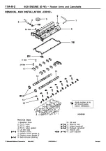 Предварительный просмотр 95 страницы Mitsubishi 4G93-DOHC Workshop Manual