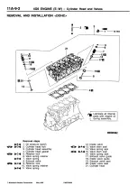 Предварительный просмотр 119 страницы Mitsubishi 4G93-DOHC Workshop Manual