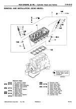 Предварительный просмотр 120 страницы Mitsubishi 4G93-DOHC Workshop Manual