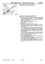 Предварительный просмотр 124 страницы Mitsubishi 4G93-DOHC Workshop Manual