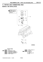 Предварительный просмотр 139 страницы Mitsubishi 4G93-DOHC Workshop Manual