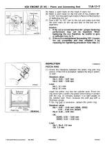 Предварительный просмотр 145 страницы Mitsubishi 4G93-DOHC Workshop Manual