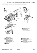 Предварительный просмотр 149 страницы Mitsubishi 4G93-DOHC Workshop Manual