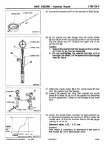 Предварительный просмотр 46 страницы Mitsubishi 4M41 User Manual