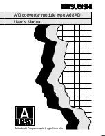 Предварительный просмотр 1 страницы Mitsubishi A0J2CPU User Manual