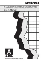 Предварительный просмотр 1 страницы Mitsubishi A2USCPU(S1) User Manual