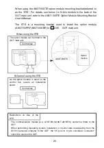 Предварительный просмотр 29 страницы Mitsubishi A8GT-50KBF User Manual