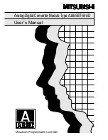 Mitsubishi AJ65SBT-64AD User Manual preview