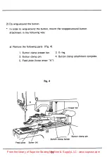 Preview for 12 page of Mitsubishi CB-610 Instruction For Attachment And Use