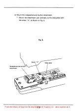 Preview for 13 page of Mitsubishi CB-610 Instruction For Attachment And Use