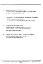 Preview for 16 page of Mitsubishi CB-610 Instruction For Attachment And Use