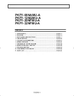 Preview for 3 page of Mitsubishi city multi PKFY-08NAMU-A Technical & Service Manual