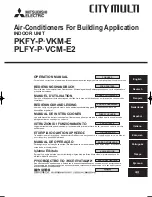 Предварительный просмотр 1 страницы Mitsubishi City Multi PKFY-P VKM-E Operation Manual