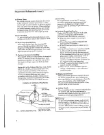 Предварительный просмотр 6 страницы Mitsubishi CK-32310 Owner'S Manual