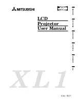 Mitsubishi ColorView XL1U User Manual предпросмотр