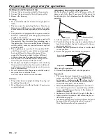 Preview for 12 page of Mitsubishi ColorView XL1U User Manual