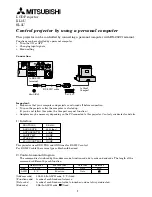 Preview for 30 page of Mitsubishi ColorView XL1U User Manual