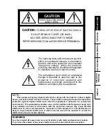 Preview for 3 page of Mitsubishi CP8000DW Operation Manual