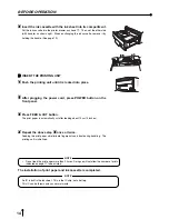 Preview for 17 page of Mitsubishi CP900DW Operation Manual