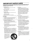 Предварительный просмотр 5 страницы Mitsubishi CS-10509 Owner'S Manual