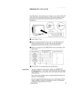 Preview for 49 page of Mitsubishi CS-40505 Owner'S Manual