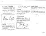 Preview for 10 page of Mitsubishi DA-C20 Instruction Book