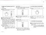 Preview for 13 page of Mitsubishi DA-C20 Instruction Book