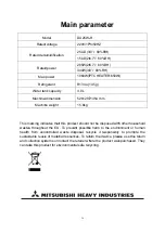 Preview for 36 page of Mitsubishi DA25W-H User Manual