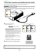 Предварительный просмотр 22 страницы Mitsubishi DATA PROJECTOR User Manual