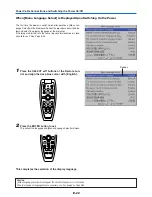 Предварительный просмотр 23 страницы Mitsubishi DATA PROJECTOR User Manual