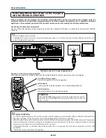 Предварительный просмотр 33 страницы Mitsubishi DATA PROJECTOR User Manual