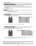 Предварительный просмотр 40 страницы Mitsubishi DATA PROJECTOR User Manual