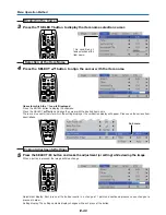 Предварительный просмотр 41 страницы Mitsubishi DATA PROJECTOR User Manual