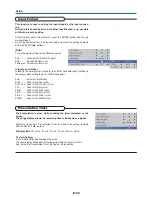 Предварительный просмотр 54 страницы Mitsubishi DATA PROJECTOR User Manual