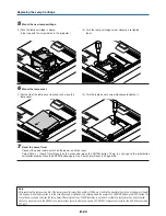 Предварительный просмотр 64 страницы Mitsubishi DATA PROJECTOR User Manual