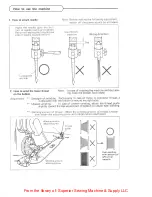 Предварительный просмотр 3 страницы Mitsubishi DB-189 Instruction For Operation Manual