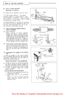 Предварительный просмотр 6 страницы Mitsubishi DB-189 Instruction For Operation Manual