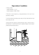 Preview for 15 page of Mitsubishi DB23W-H User Manual